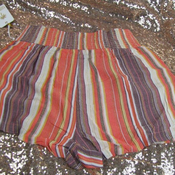 NWT Pj Slavage striped shorts M - Picture 9 of 10